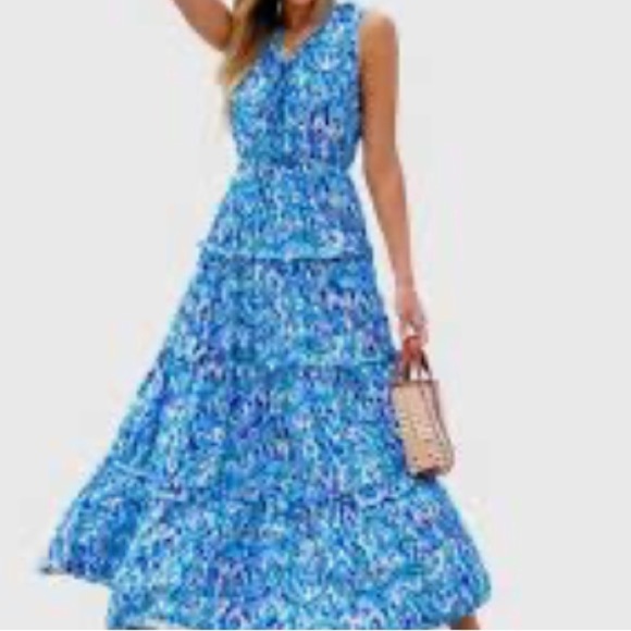 Cupshe Blue and Purple Maxi Dress - Picture 5 of 5